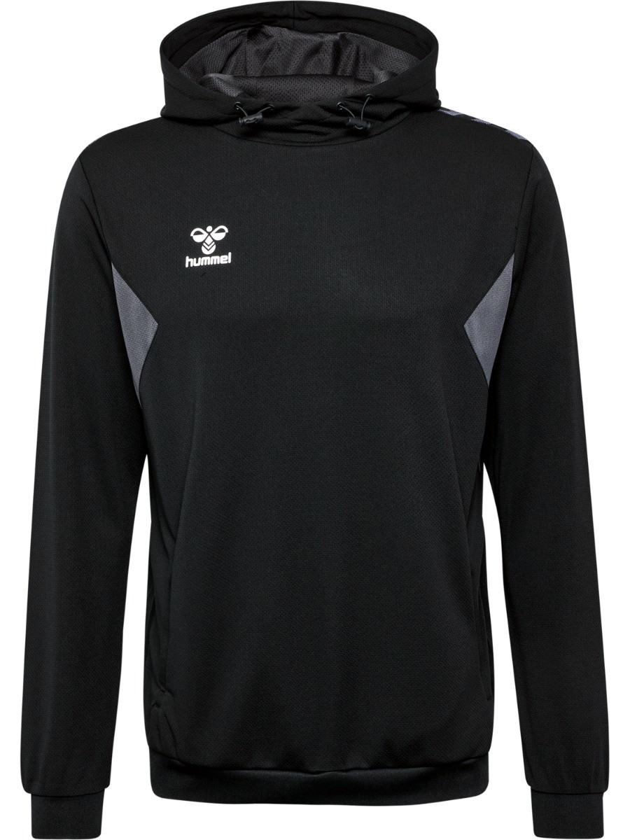 Sweat à capuche Adulte noir Hummel Authentic 2025/2026