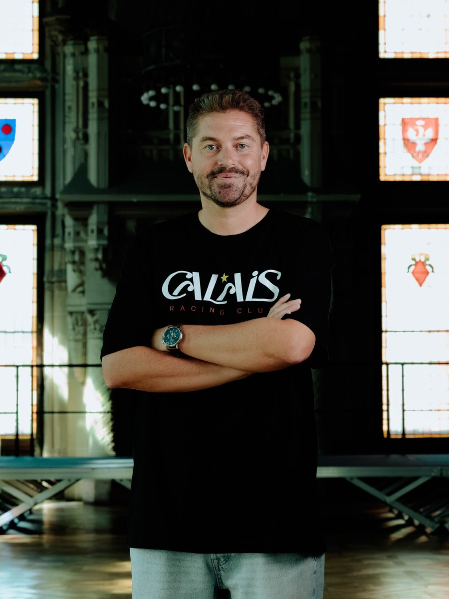 T-Shirt Noir Calais Racing Club