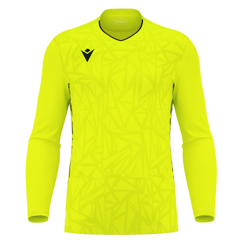 Maillot Gardien Manches Longues Premium Jaune Fluo