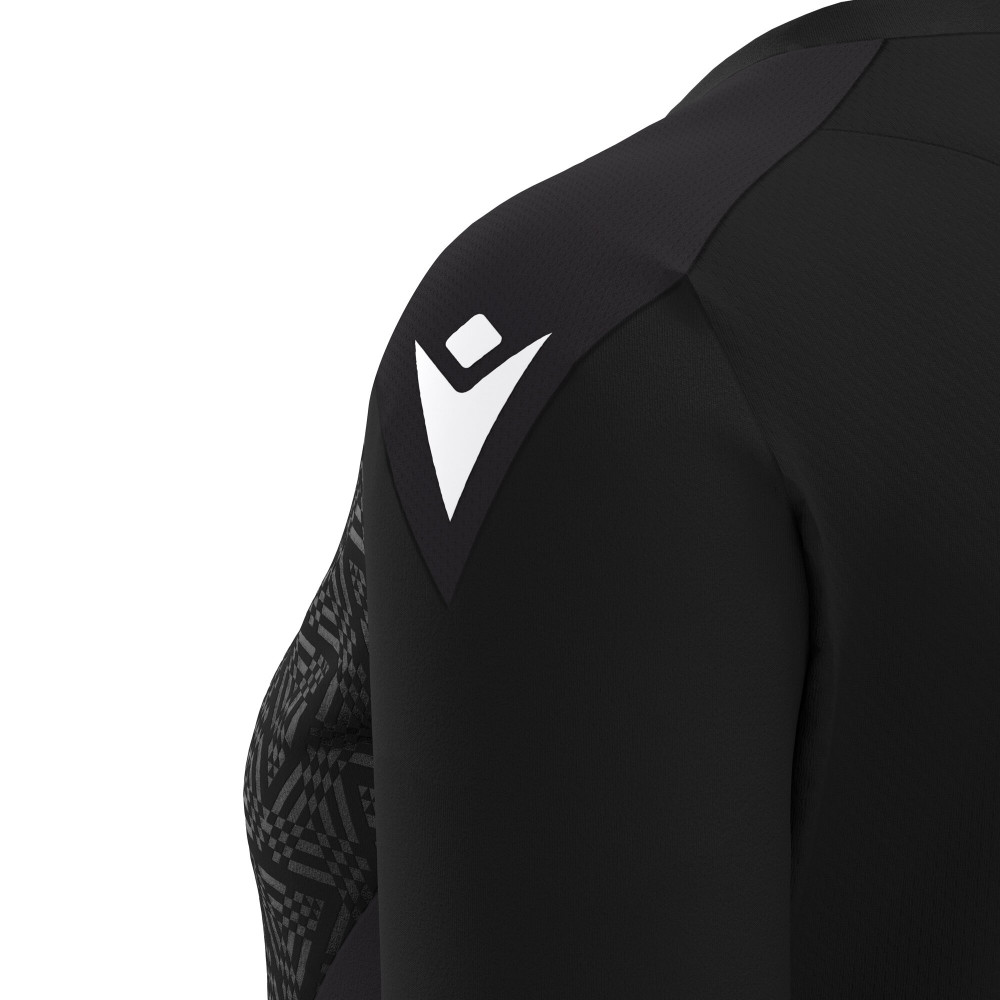 Maillot Féminine Training Premium Noir Manches Courtes