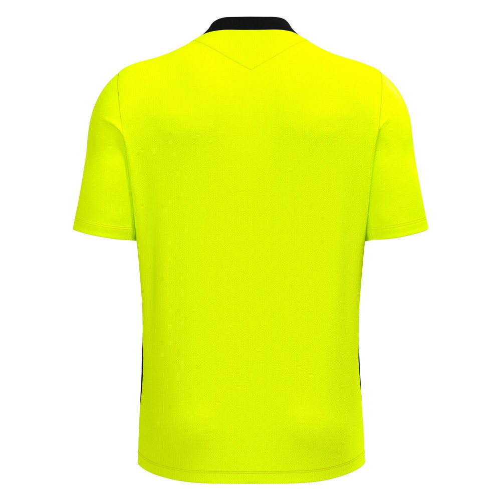 Maillot Gardien Manches Courtes Premium Jaune Fluo
