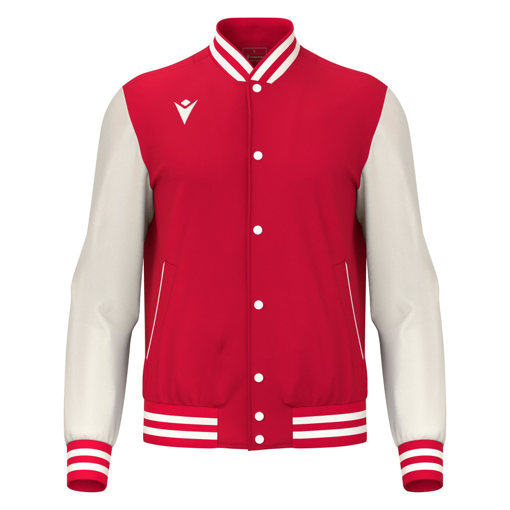 Veste Bomber Universitaire Rouge