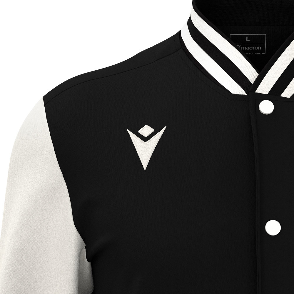 Veste Bomber Universitaire Noir