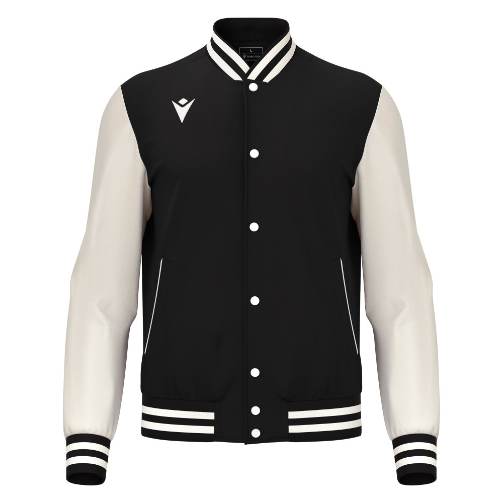 Veste Bomber Universitaire Noir