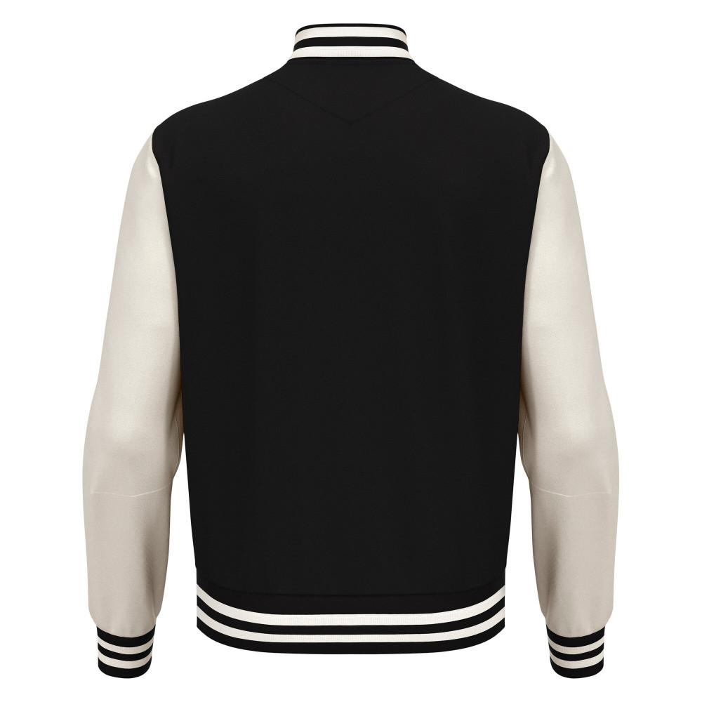 Veste Bomber Universitaire Noir