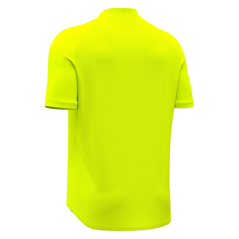 Maillot Gardien Training Jaune Fluo Manches Courtes