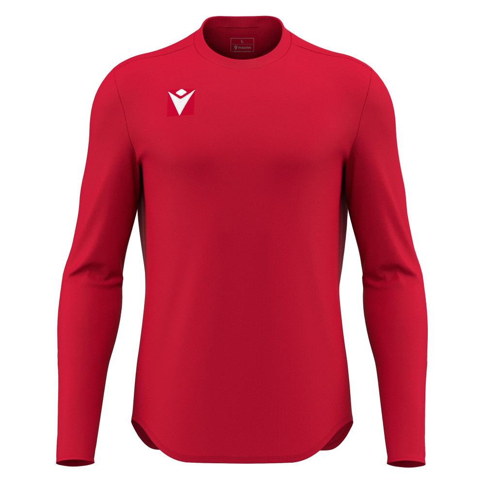 Maillot Training Rouge Manches Longues