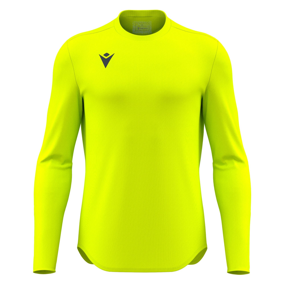 Maillot Gardien Training Jaune Fluo Manches Longues