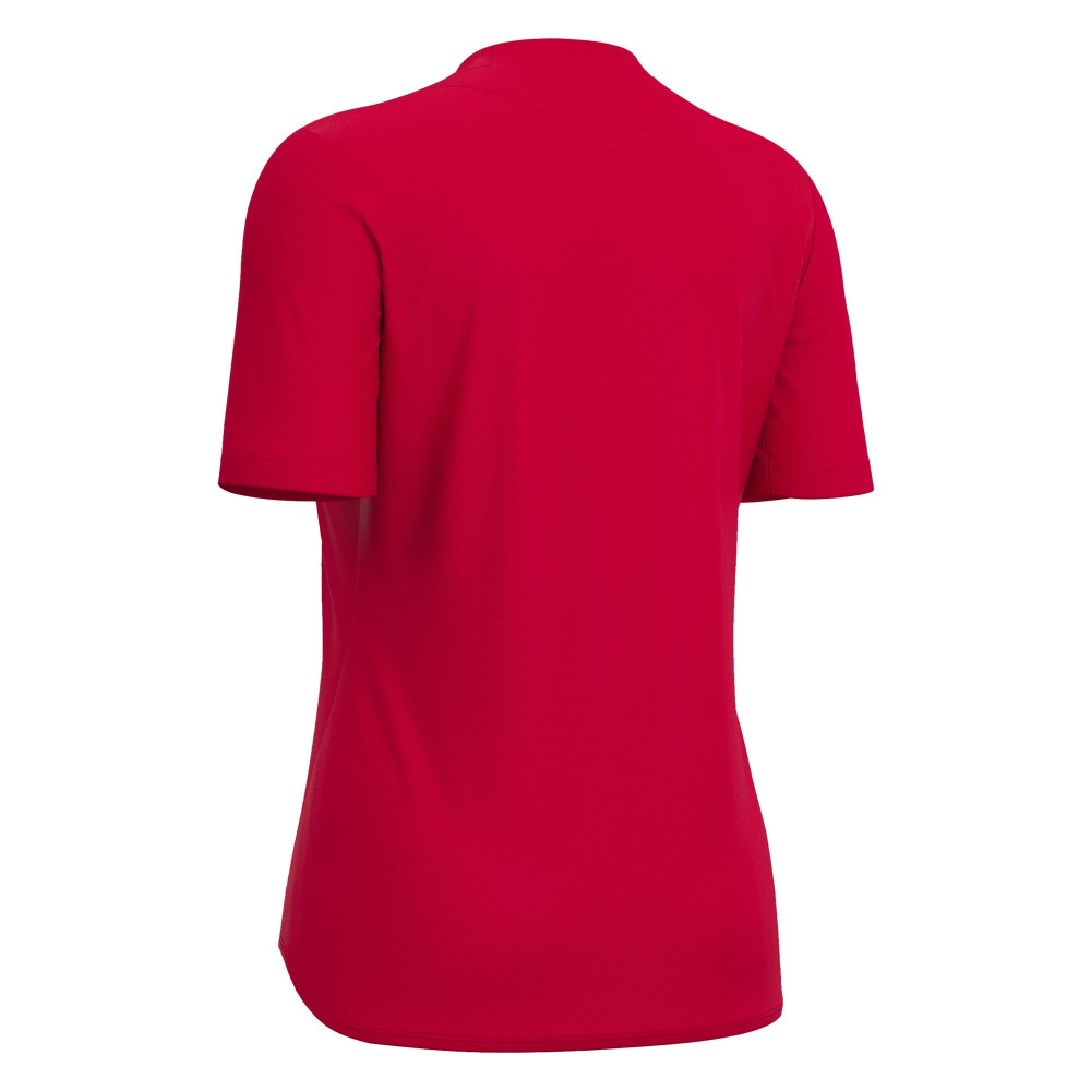 Maillot Féminine Training Rouge Manches Courtes