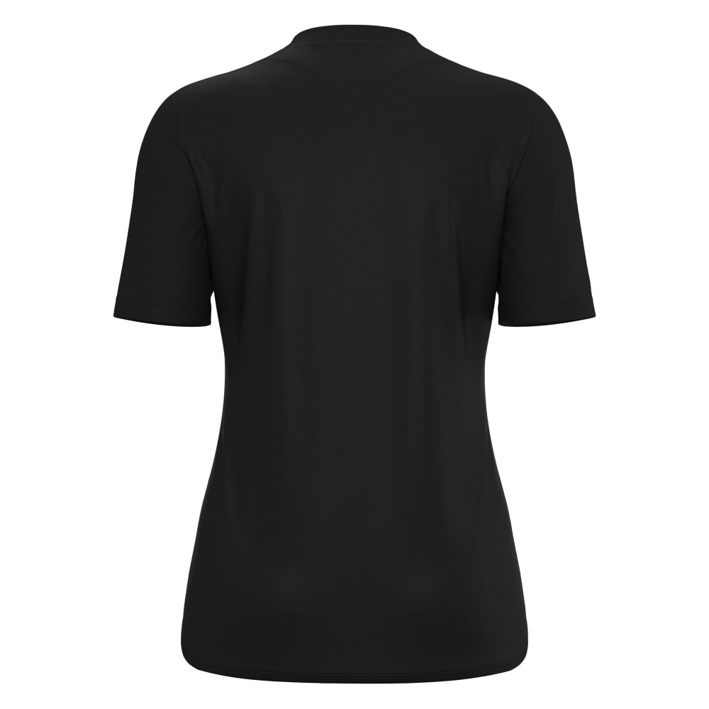 Maillot Féminine Training Noir Manches Courtes