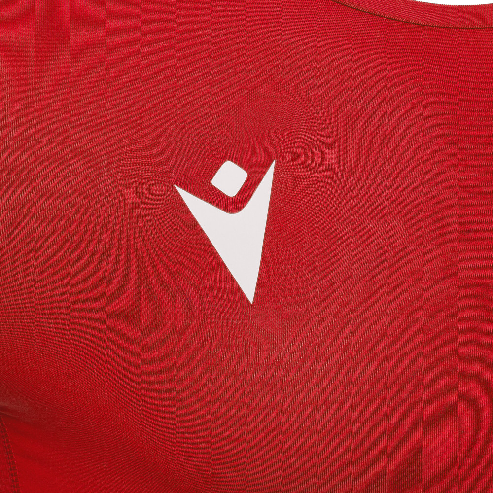 Sous-maillot technique Manches Longues Rouge Fluo