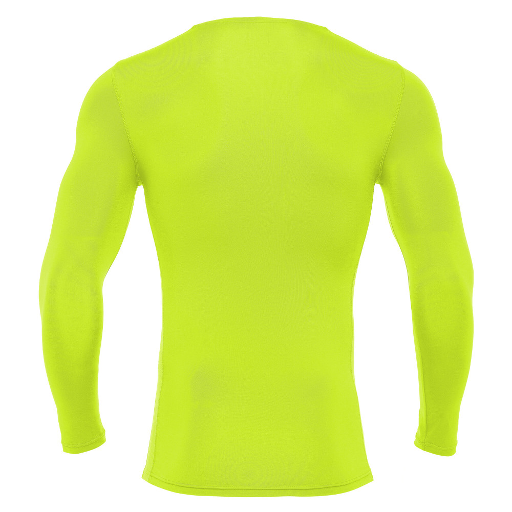 Sous-maillot technique Manches Longues Jaune Fluo