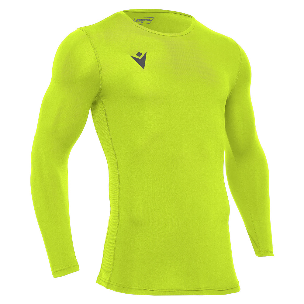 Sous-maillot technique Manches Longues Jaune Fluo