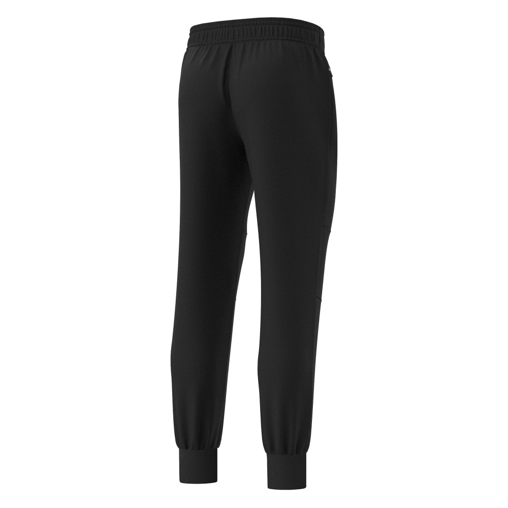Pantalon Coton Poches Zippées Noir