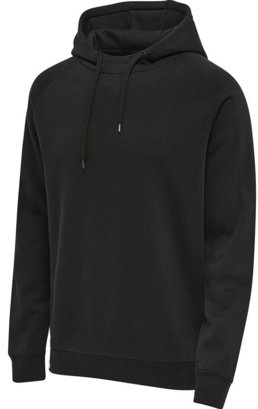 Sweat à capuche club Junior noir Hummel