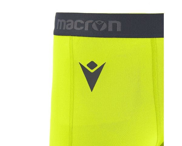 Sous-short technique Jaune Fluo Macron