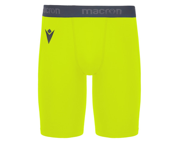 Sous-short technique Jaune Fluo Macron