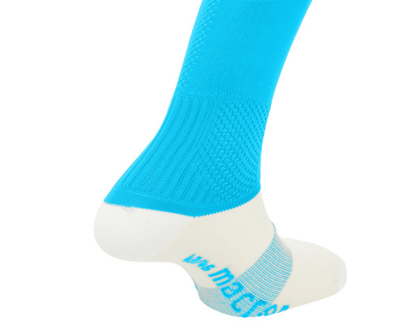 Chaussettes Hautes Gardien Bleues Fluo Macron