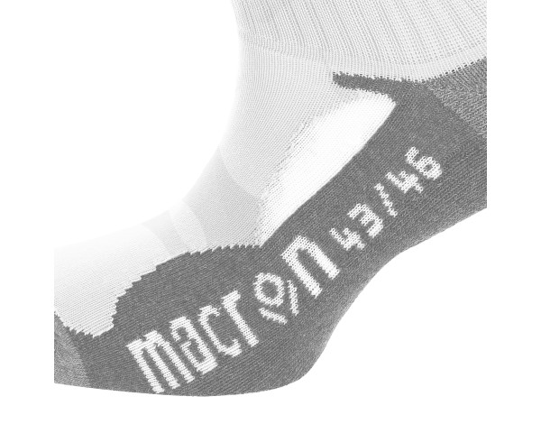 Chaussettes Courtes Blanches Macron