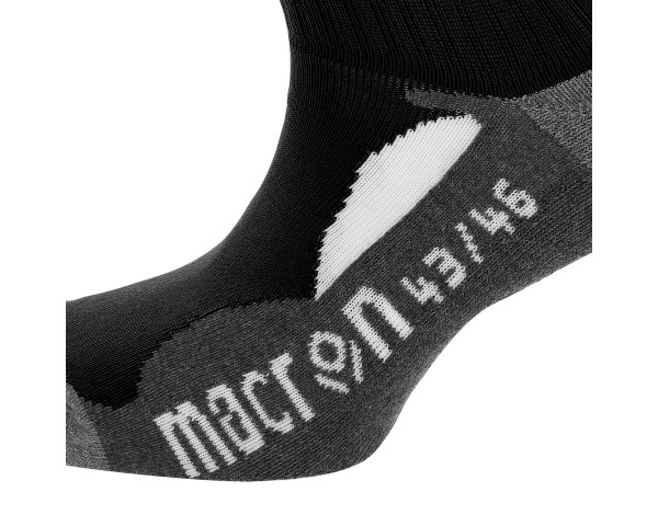 Chaussettes Courtes Noires Macron