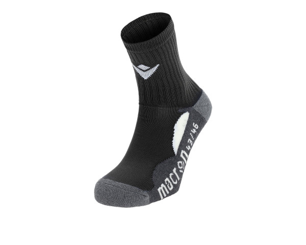 Chaussettes Courtes Noires Macron