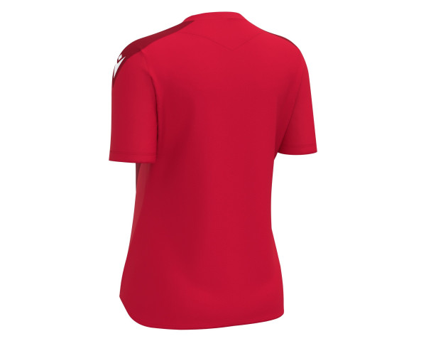 Maillot Féminine Training Premium Rouge Manches Courtes Macron