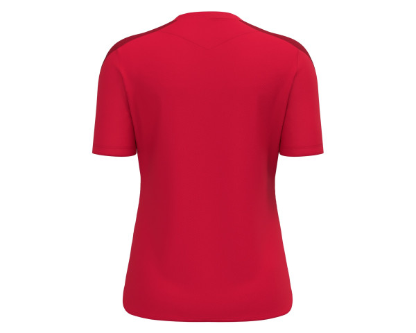 Maillot Féminine Training Premium Rouge Manches Courtes Macron