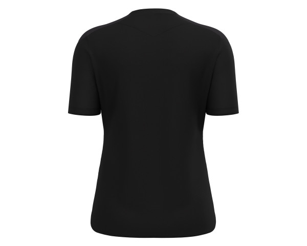 Maillot Féminine Training Premium Noir Manches Courtes Macron