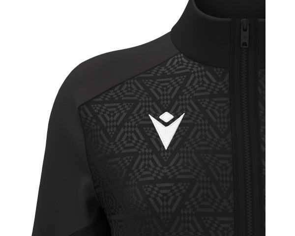 Veste Full Zip Féminine Noir Macron