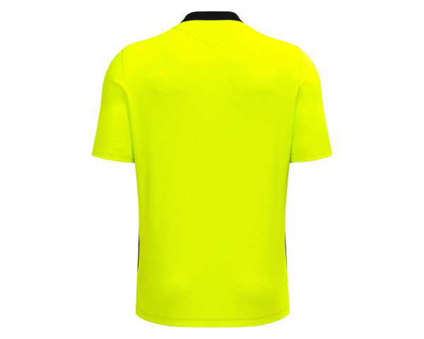 Maillot Gardien Manches Courtes Premium Jaune Fluo Macron