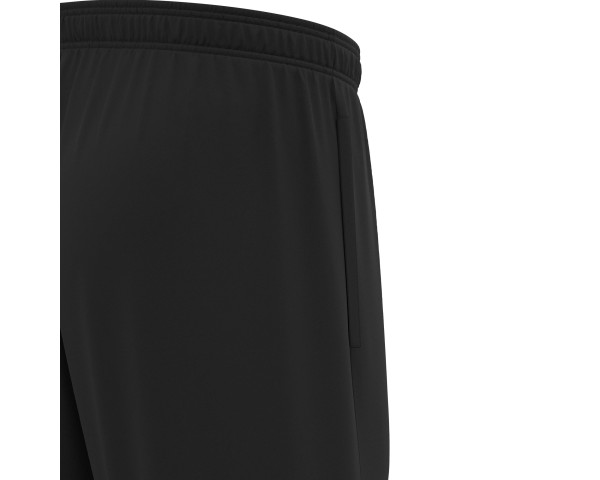 Short à Poches Zippées Noir Macron