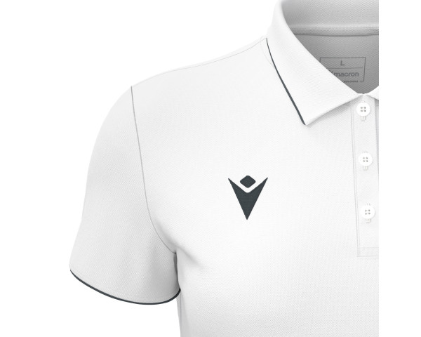 Polo Féminine Blanc Macron