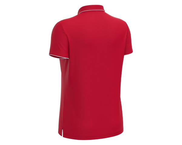 Polo Féminine Rouge Macron