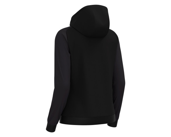 Sweatshirt Zippé Féminine Noir Macron