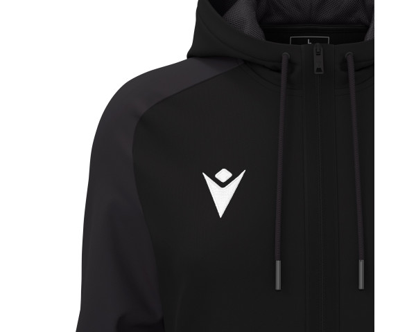 Sweatshirt Zippé Féminine Noir Macron