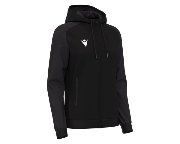 Sweatshirt Zippé Féminine Noir Macron