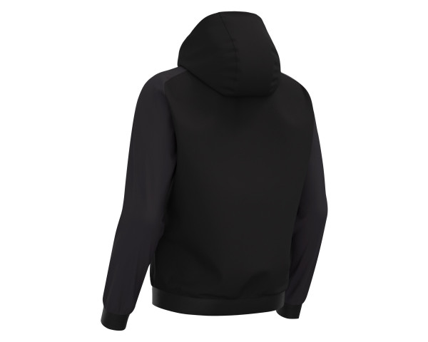 Sweat à Capuche Noir Macron