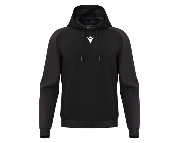 Sweat à Capuche Noir Macron