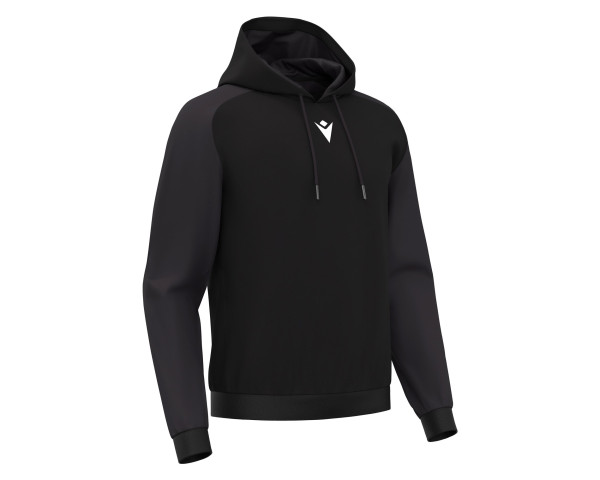 Sweat à Capuche Noir Macron