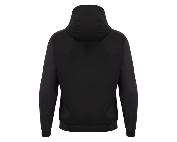 Sweat à Capuche Noir Macron