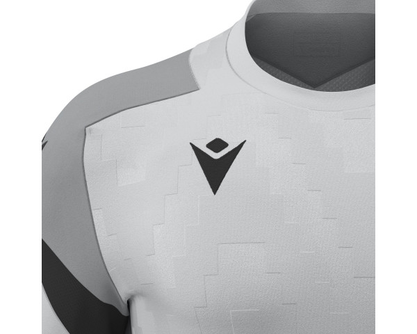 Maillot Manches Courtes Staff Gris Macron