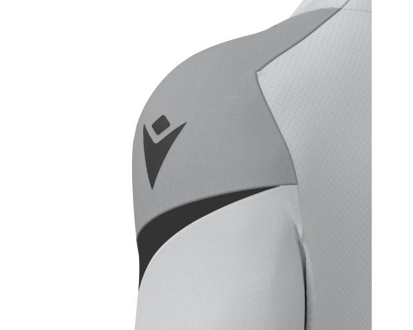 Maillot Manches Courtes Staff Gris Macron