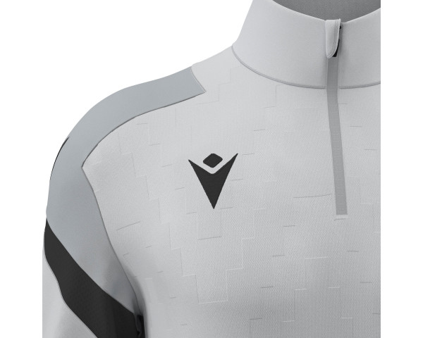 Top 1/4 Zip Training Staff Gris Macron
