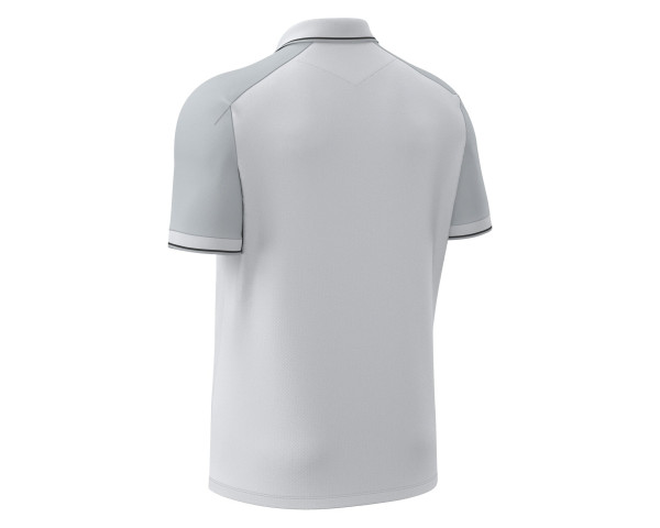 Polo Gris Manches Courtes Macron