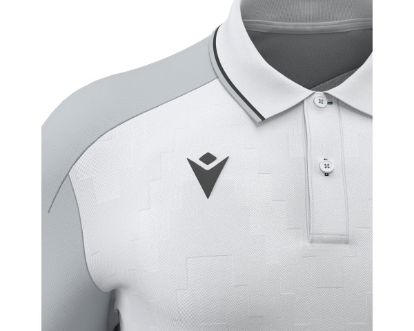 Polo Gris Manches Courtes Macron