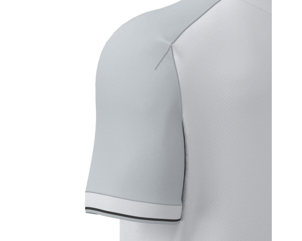 Polo Gris Manches Courtes Macron
