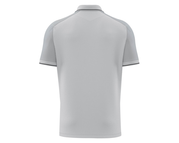 Polo Gris Manches Courtes Macron