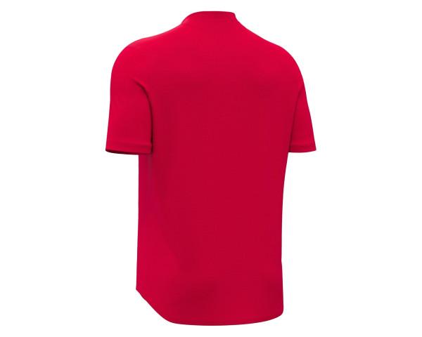 Maillot Training Rouge Manches Courtes Macron