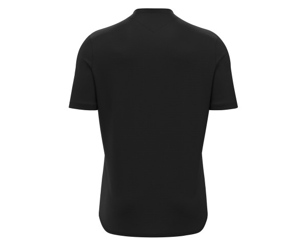 Maillot Training Noir Manches Courtes Macron