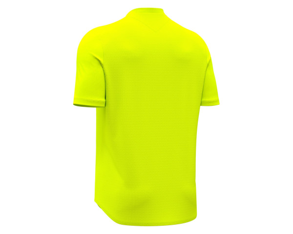 Maillot Gardien Training Jaune Fluo Manches Courtes Macron